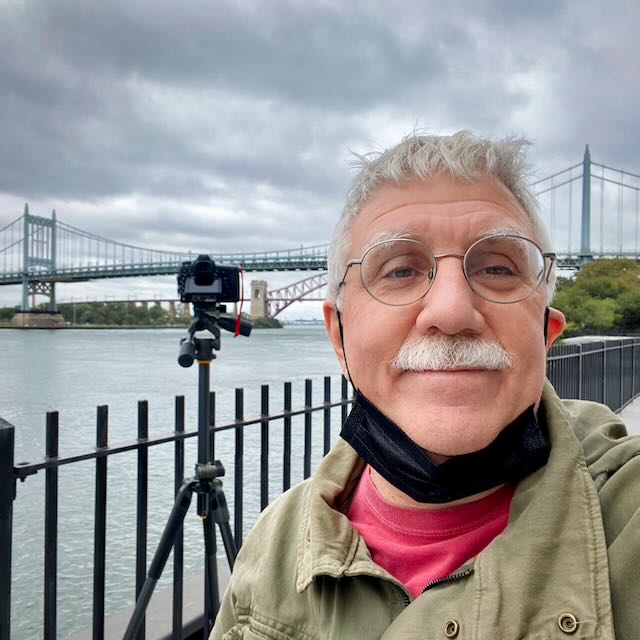 Paul McCarthy near the Tribbough Bridge.